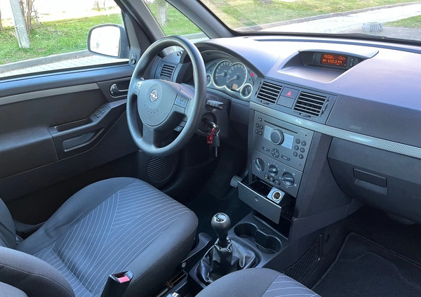 Opel Meriva cena 10900 przebieg: 157000, rok produkcji 2006 z Bieruń małe 254